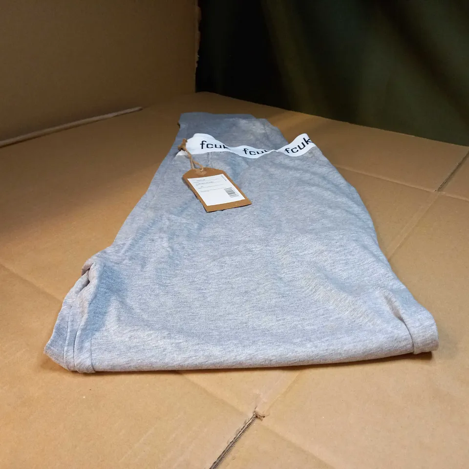 FCUK LIGHT GREY MARL LOUNGE WEAR - XL