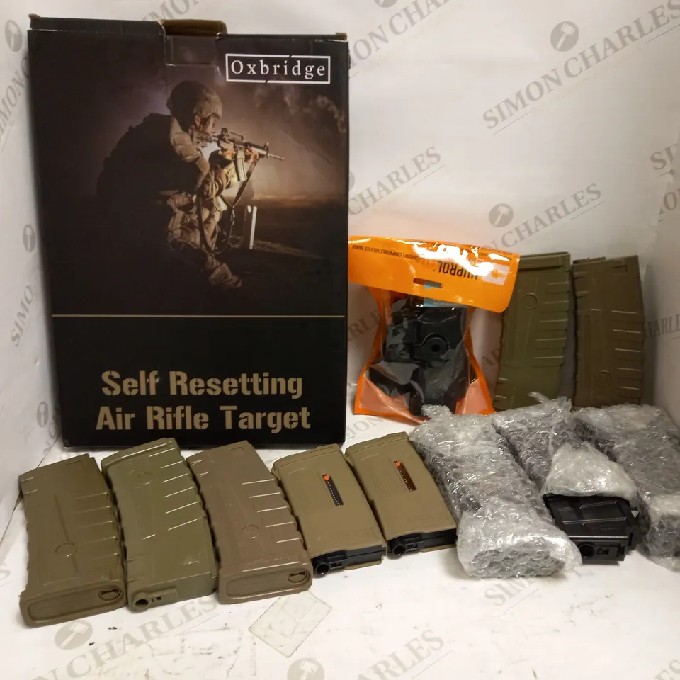 LOT OF 12 ASSORTED AIRSOFT ACCESSORIES