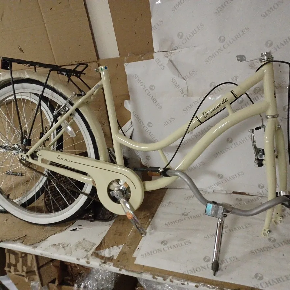 BARRACUDA TUCANA SS FEMALE 19 CREAM LADIES VINTAGE BICYCLE [COLLECTION ONLY] RRP £380