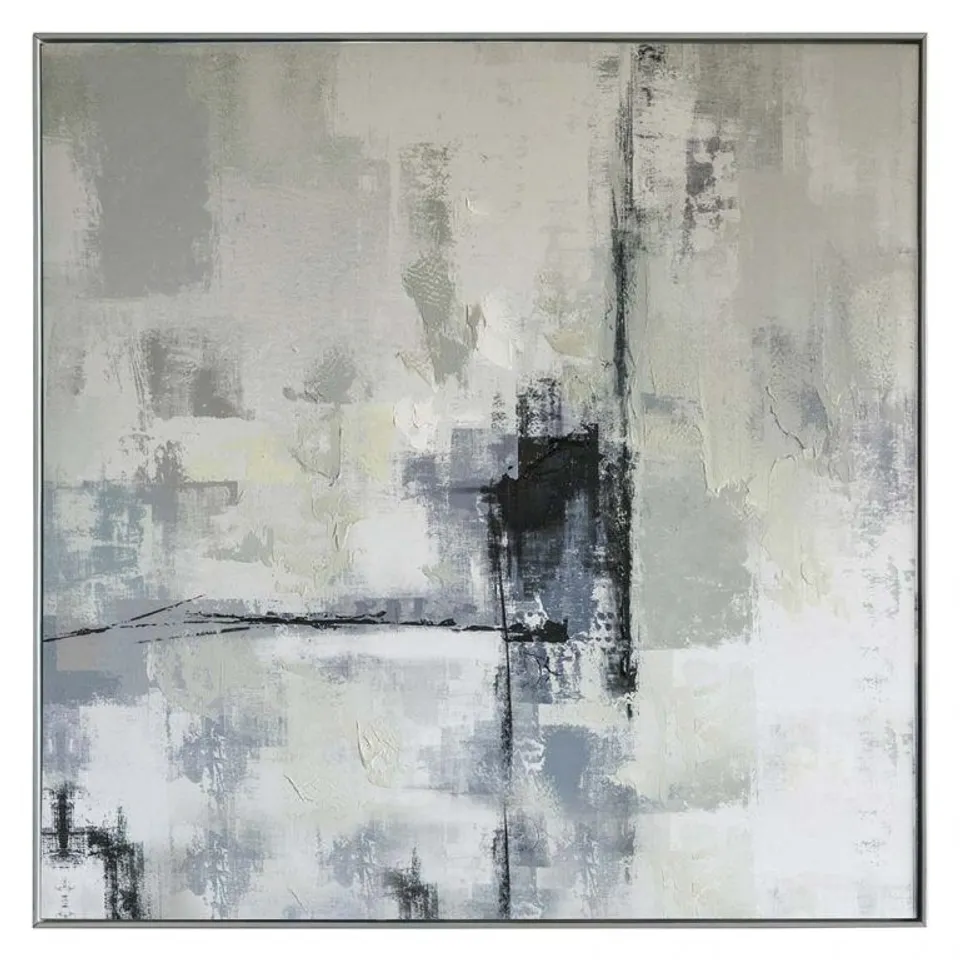 BOXED URBAN CITY SCAPE FRAMED ART