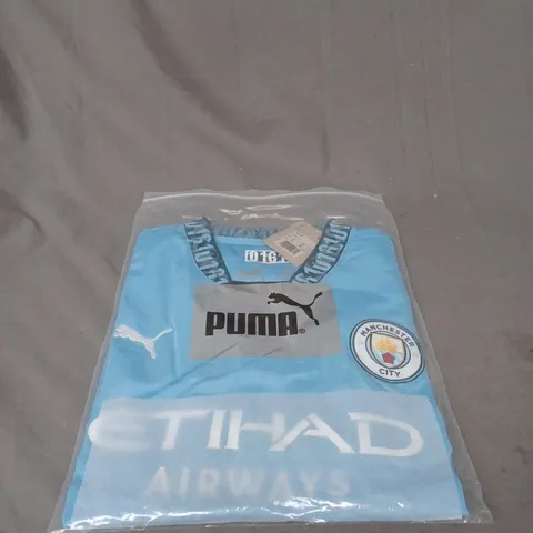 BAGGED MANCHESTER CITY FC HOME JERSEY - SIZE XL