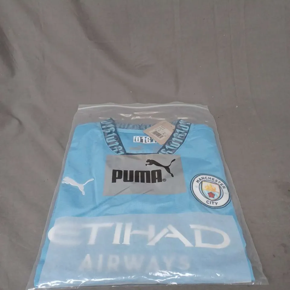 BAGGED MANCHESTER CITY FC HOME JERSEY - SIZE XL