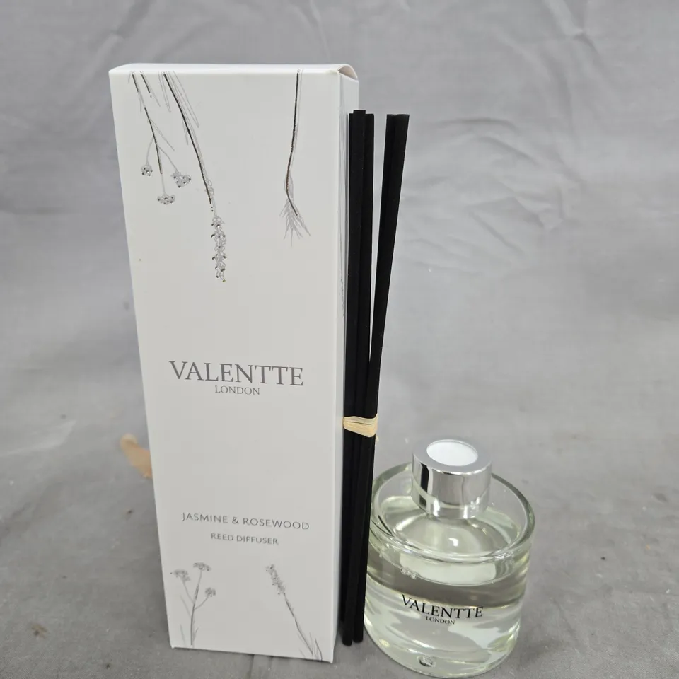 VALETTE LONDON JASMINE & ROSEWOOD REED DIFFUSER