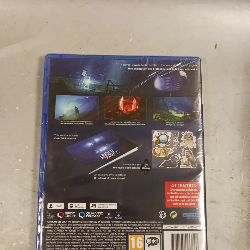 SEALED UNDER THE WAVES FOR PS5 