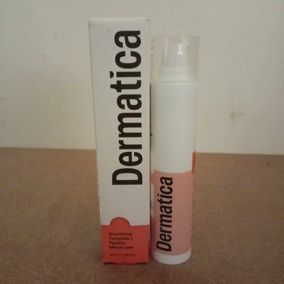 BOXED DERMATICA NOURISHING CERAMIDE+ PEPTIDE MOISTURISER (50ML)