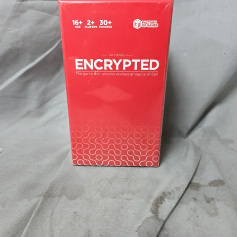 ENCRYPTED UK EDITION CARD GAME – FACTORY OF GAMES