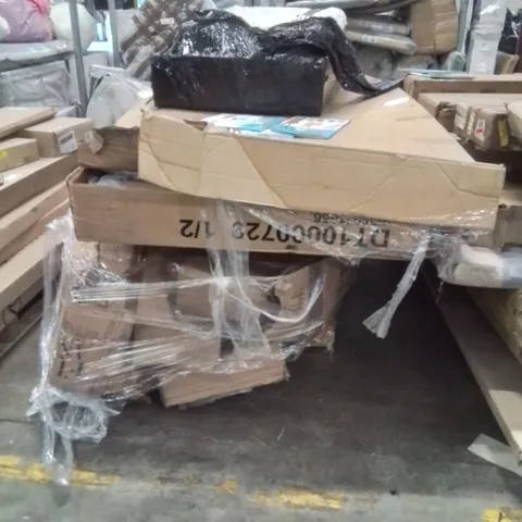 Pallet to include incomplete Furniture parts and peices 