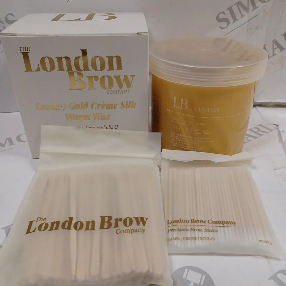 THE LONDON BROW COMPANY LUXURY GOLD WARM WAX