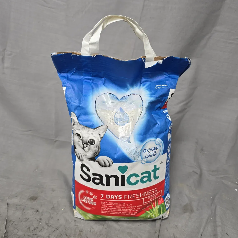 SANICAT LONG LASTING ABSORBANT LITTER ALOE VERA (4L) - COLLECTION ONLY