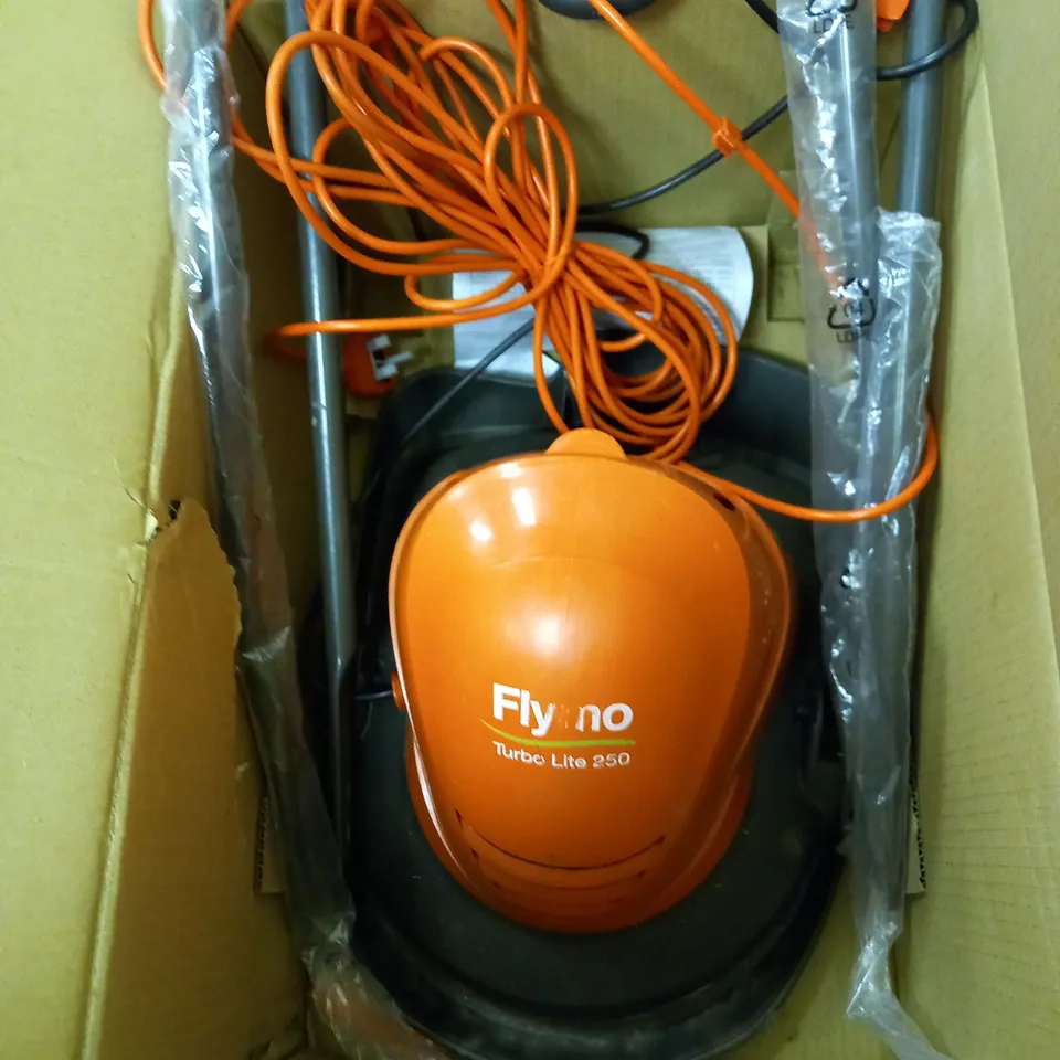 FLYMO TURBO LITE 250 ELECTRIC HOVER LAWNMOWER 