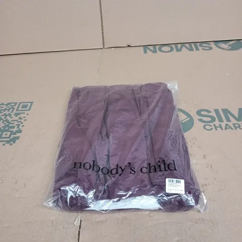 NOBODYS CHILD PURPLE SARAH MIDI DRESS UK14