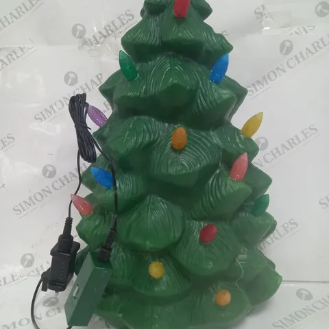 BOXED MR CHRISTMAS INDOOR OUTDOOR MOLDED CHRISTMAS TREE
