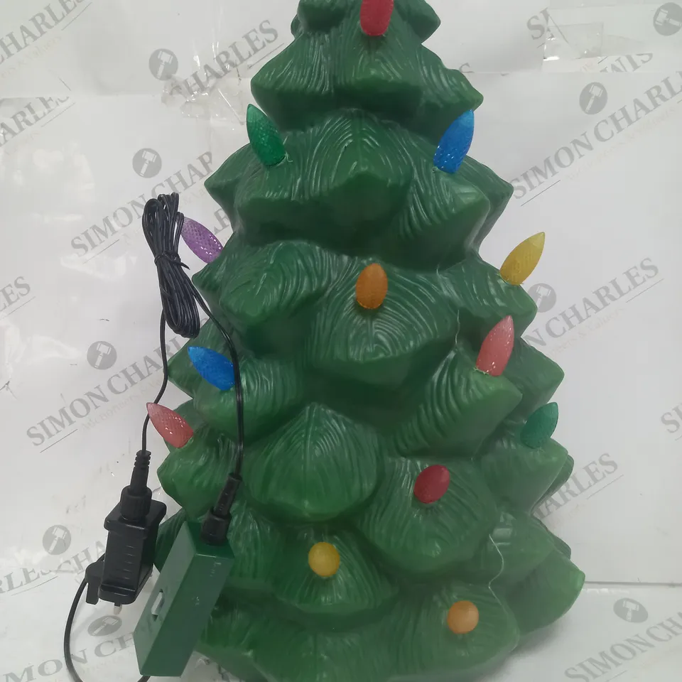 BOXED MR CHRISTMAS INDOOR OUTDOOR MOLDED CHRISTMAS TREE