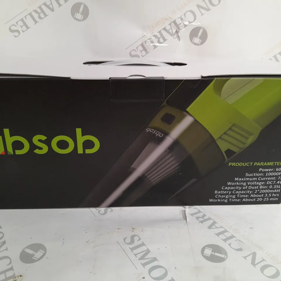 ABSOB VACUUM IN GREEN