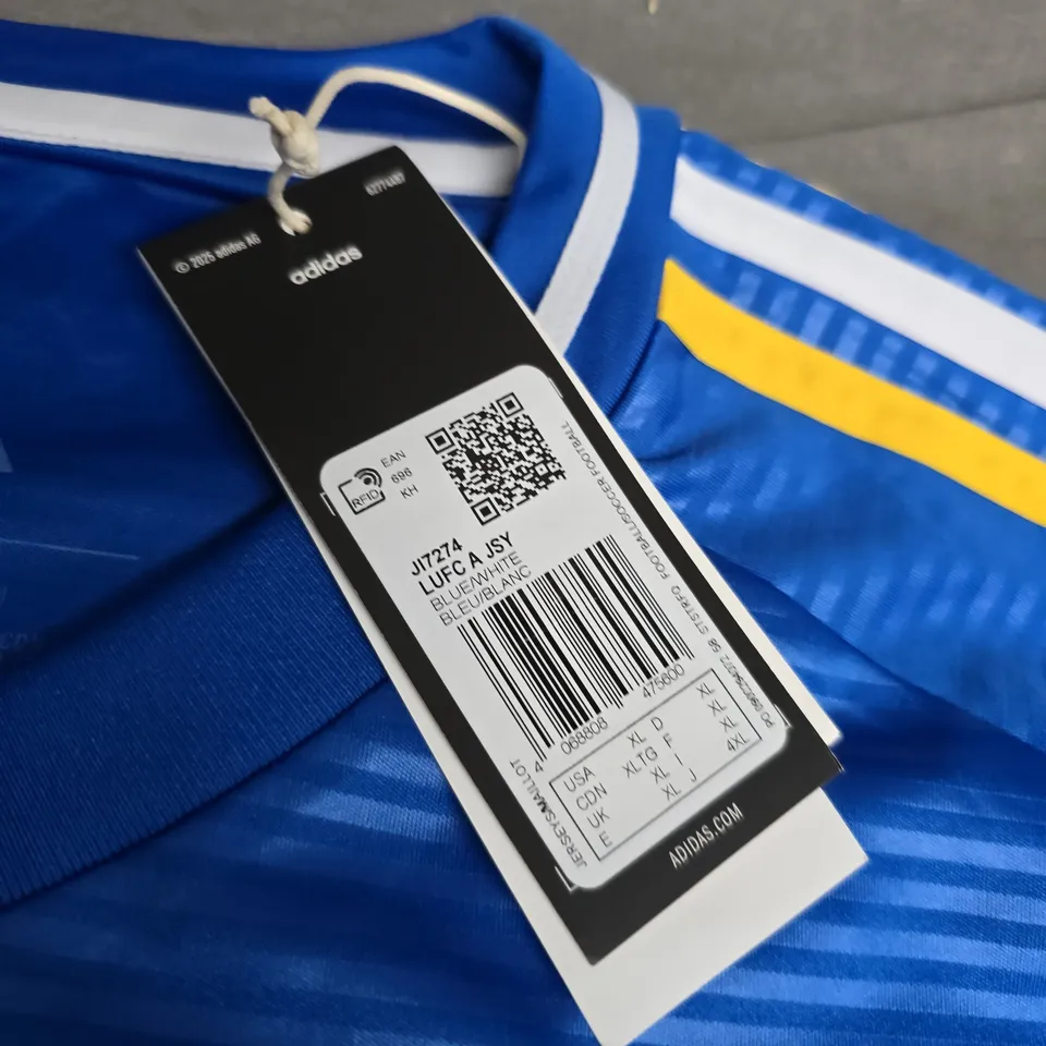 ADIDAS LEEDS UNITED AWAY SHIRT 2025-26 XL