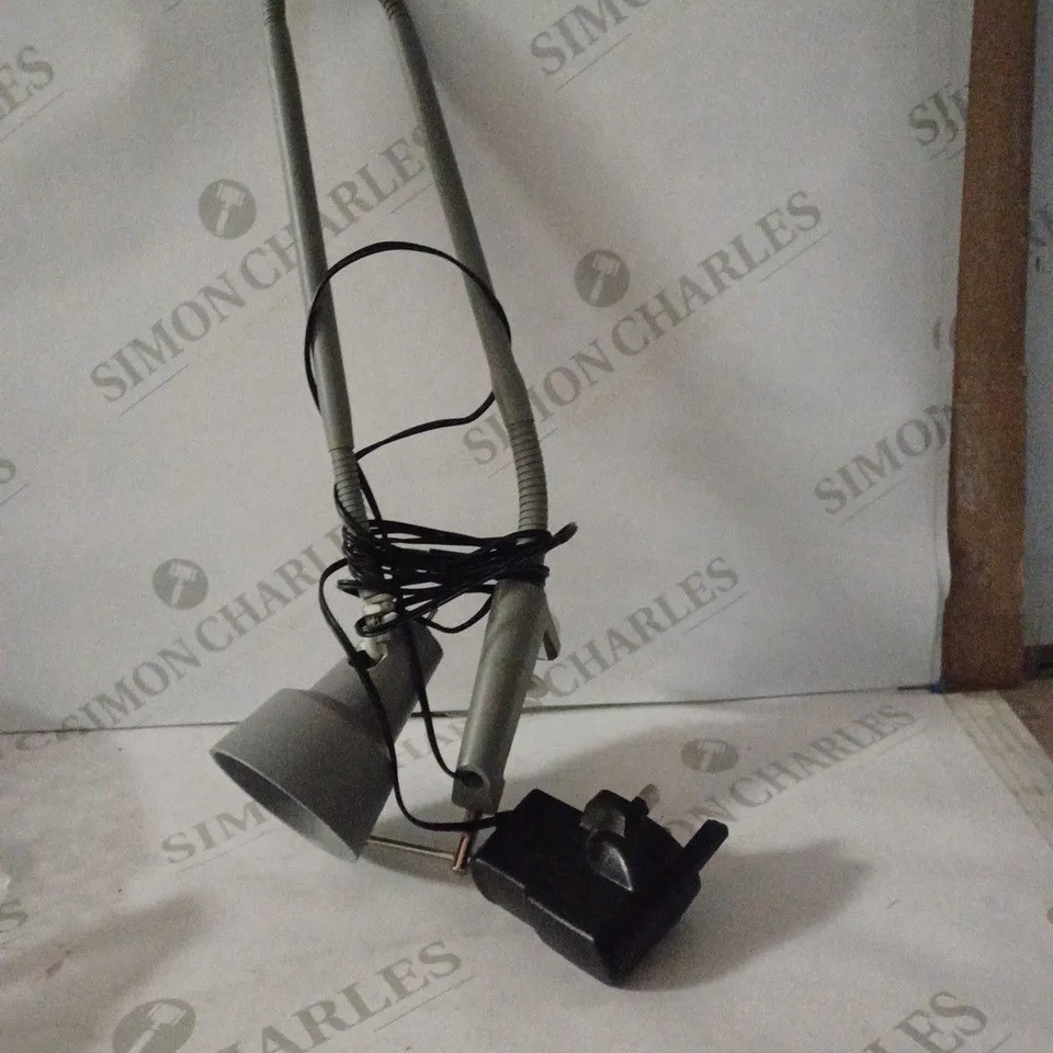 GREY DESK LAMP