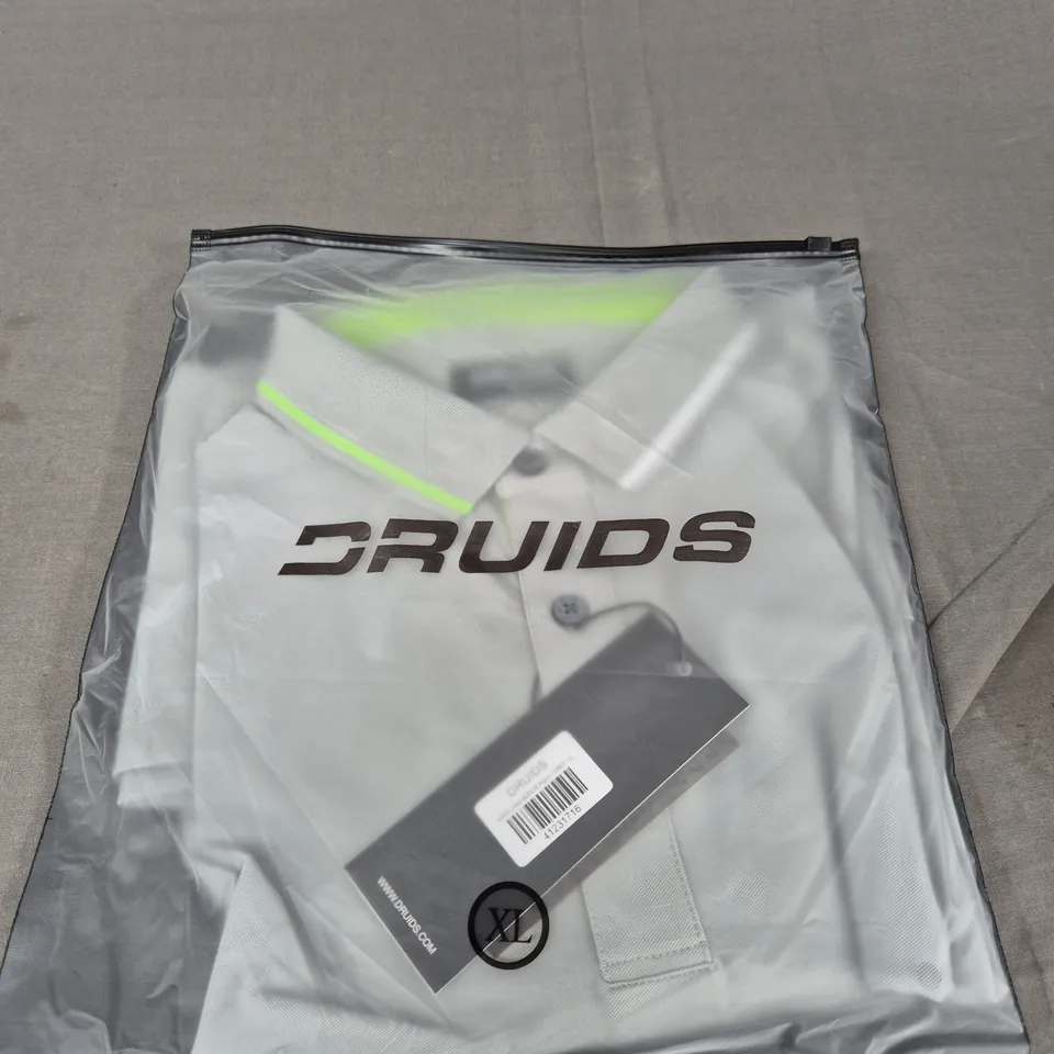 DRUIDS BAND LONG SLEVE POLO - SIZE XL