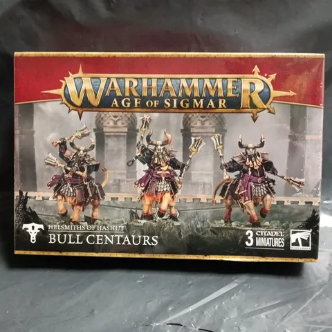 WARHAMMER AGE OF SIGMA HELSMITHS OF HASHUT - BULL CENTAURS - 3 CITADEL MINIATURES