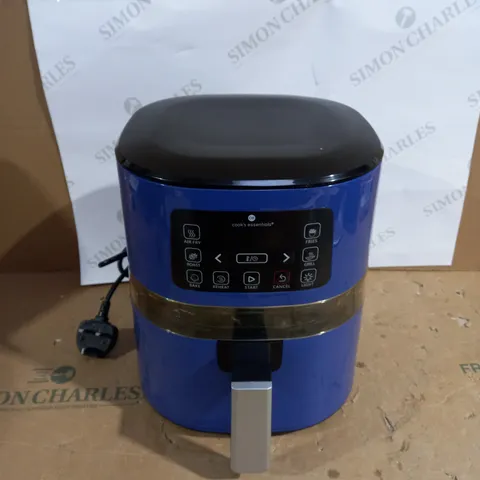 COOK'S ESSENTIALS 4.0L AIR FRYER - SAPPHIRE