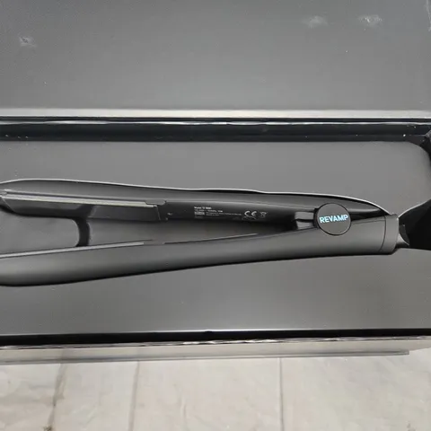 REVAMP PROGLOSS DIGITAL CERAMIC HAIR STRAIGHTENER – BOXED