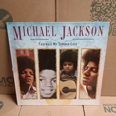MICHAEL JACKSON FAREWELL MY SUMMER LOVE VINYL 
