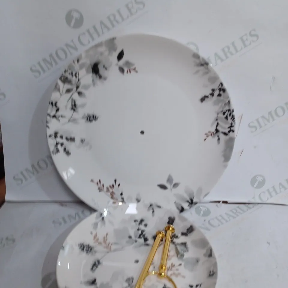 FOX IVY ALCHEMY FINE CHINA 2 TIER CAKE STAND 