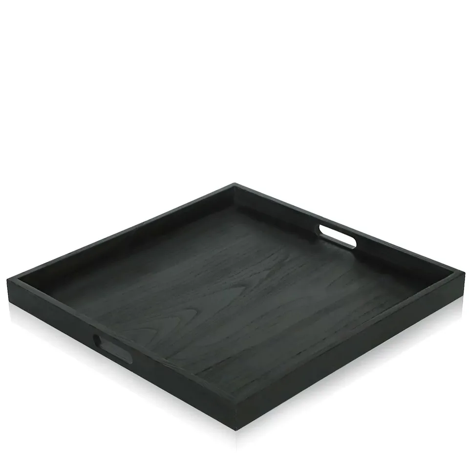 K BY KELLY HOPPEN LARGE WOODEN TRAY