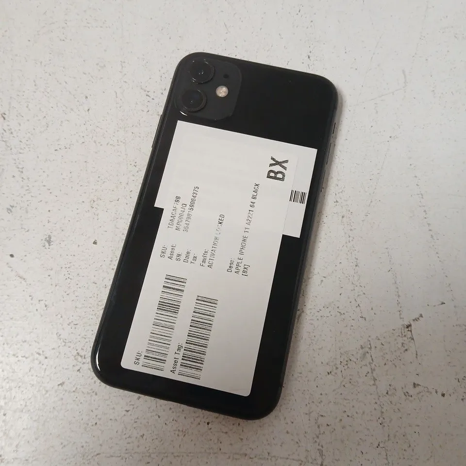 APPLE IPHONE 11 A221 BLACK