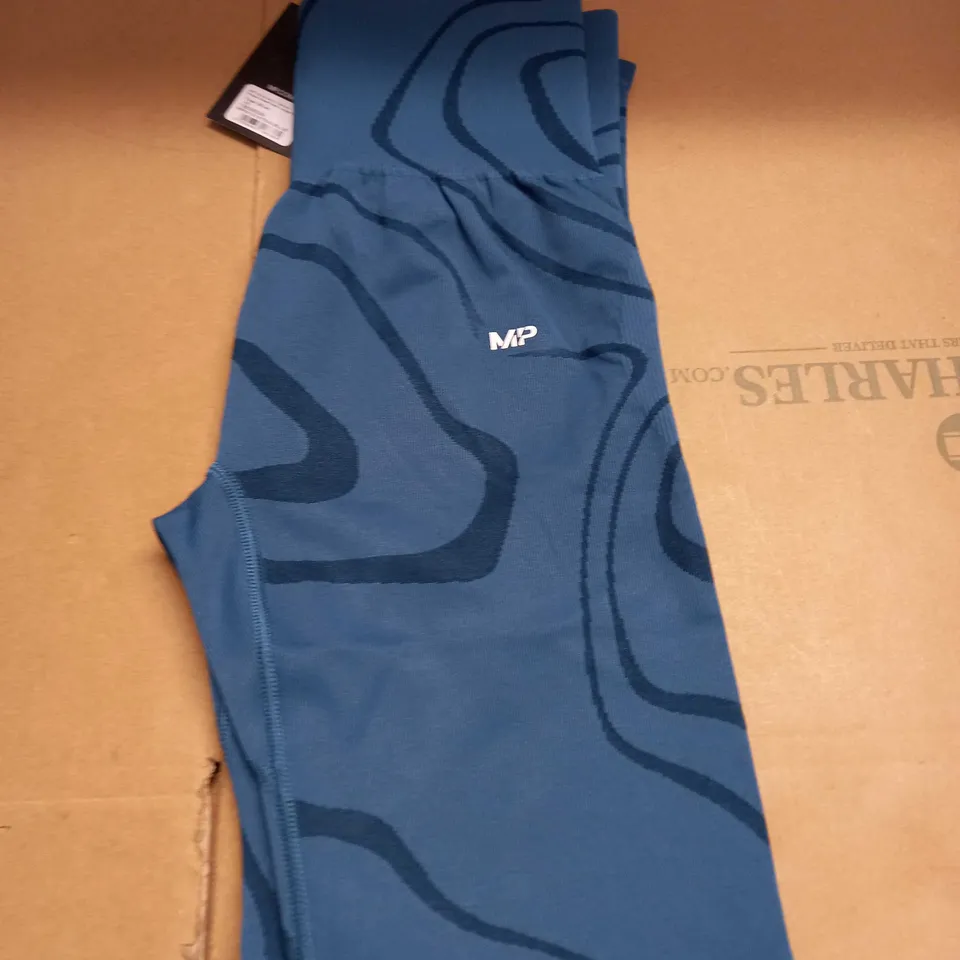 MP WOMENS TEMPO WAVE SEAMLESS LEGGINGS SIZE M