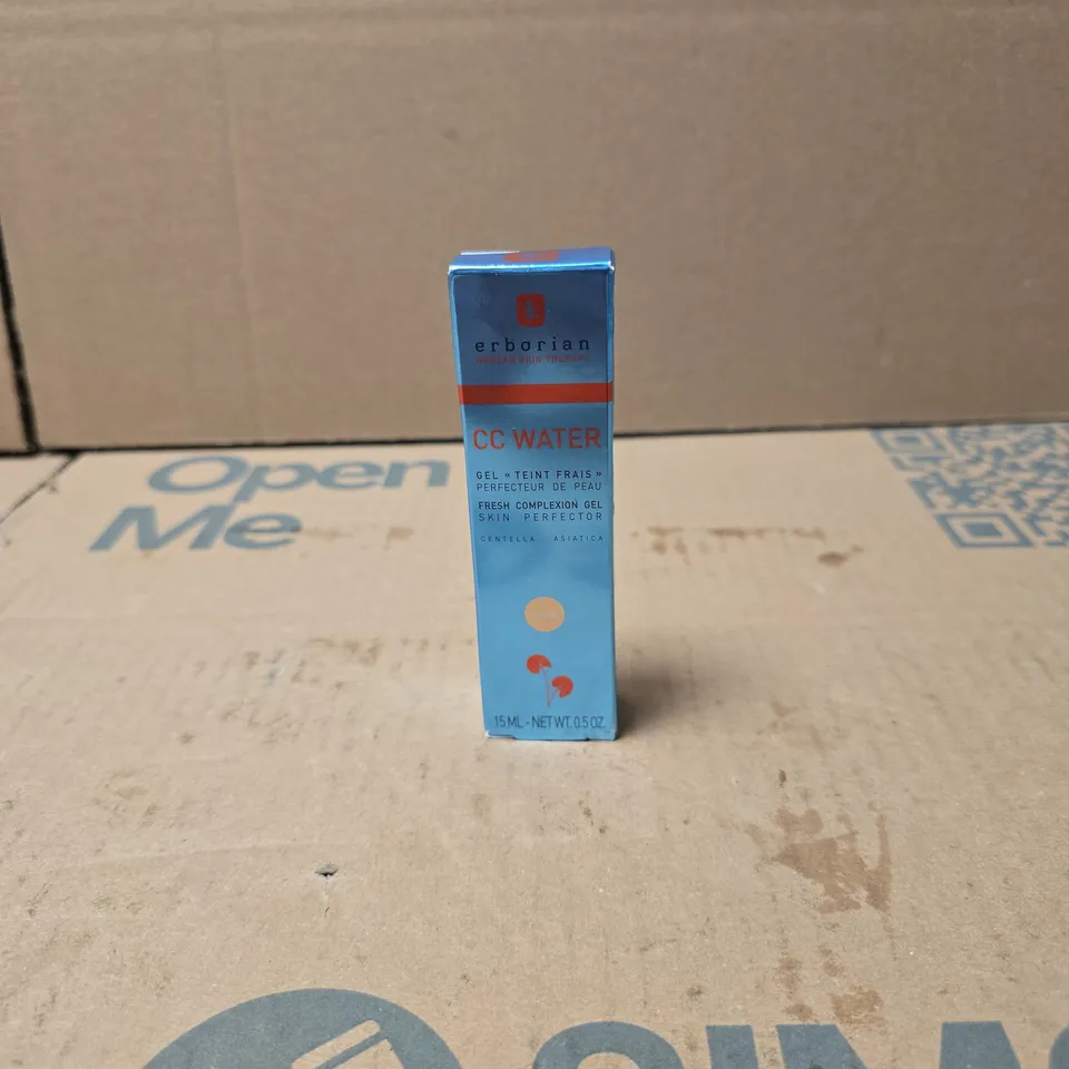 ERBORIAN CC WATER FRESH COMPLEXION GEL SKIN PERFECTOR 15ML BOXED