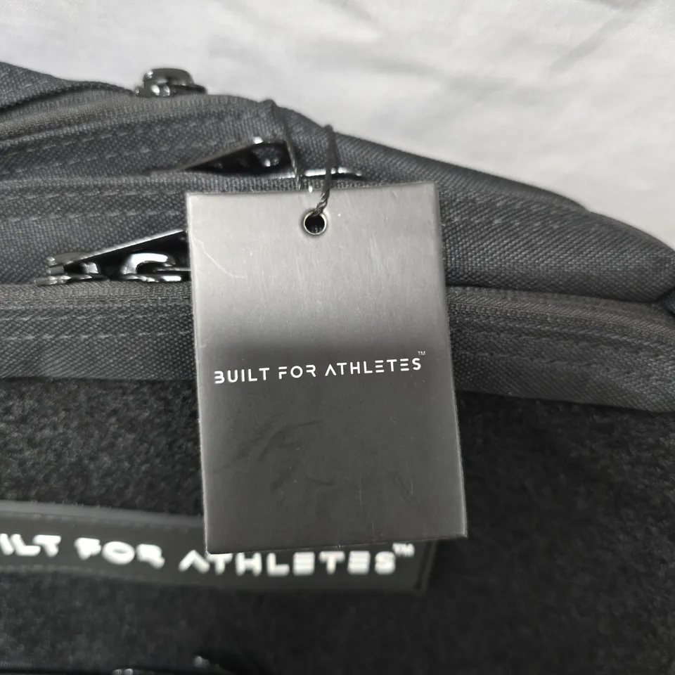 BUILT FOR ATHLETES BLACK BACKPACK WITH MOLLE FRONT PANEL