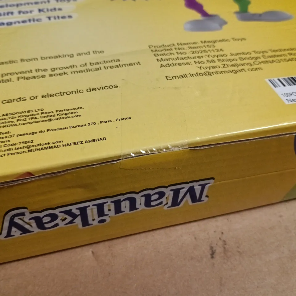 MAUIKAY MAGNETIC BUILDING TILES – 100 PIECES