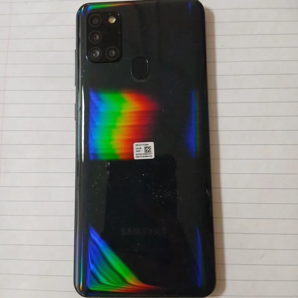 SAMSUNG GALAXY A21S SMARTPHONE – BLACK (SM-A217F/DSN)