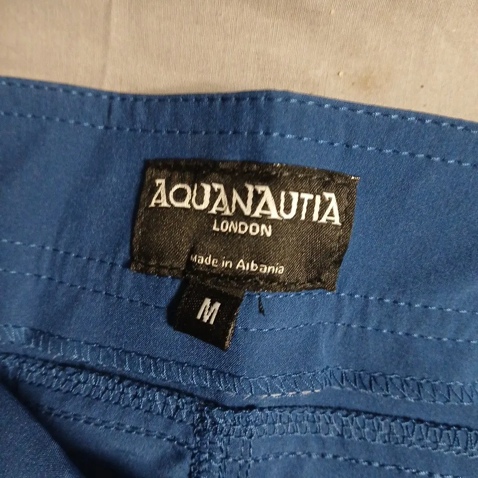 AQUANAUTIA LONDON MEN’S BLUE SHORTS – SIZE M