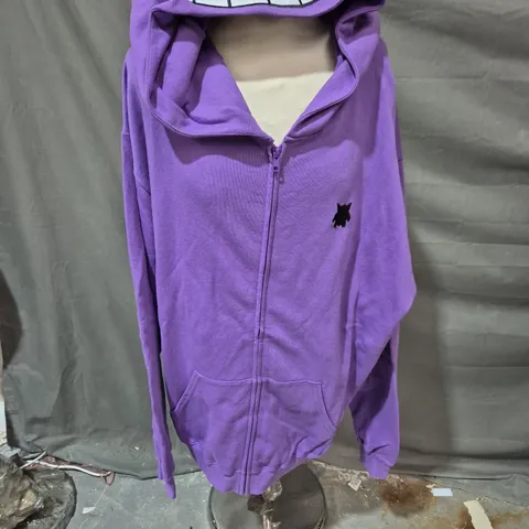 POKEMON CENTER HOODIE – GENGAR – ADULT XL – PURPLE