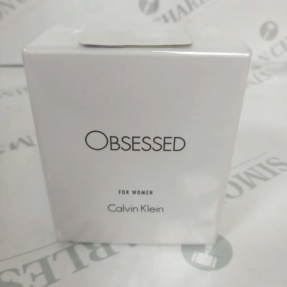 BOXED AND SEALED OBSESSED FOR WOMEN CALVIN KLEIN EAU DE PARFUM 50ML