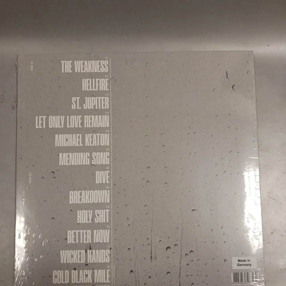 SEALED RUSTON KELLY THE WEAKNESS SPECIAL EDITION SILVER VINYL 