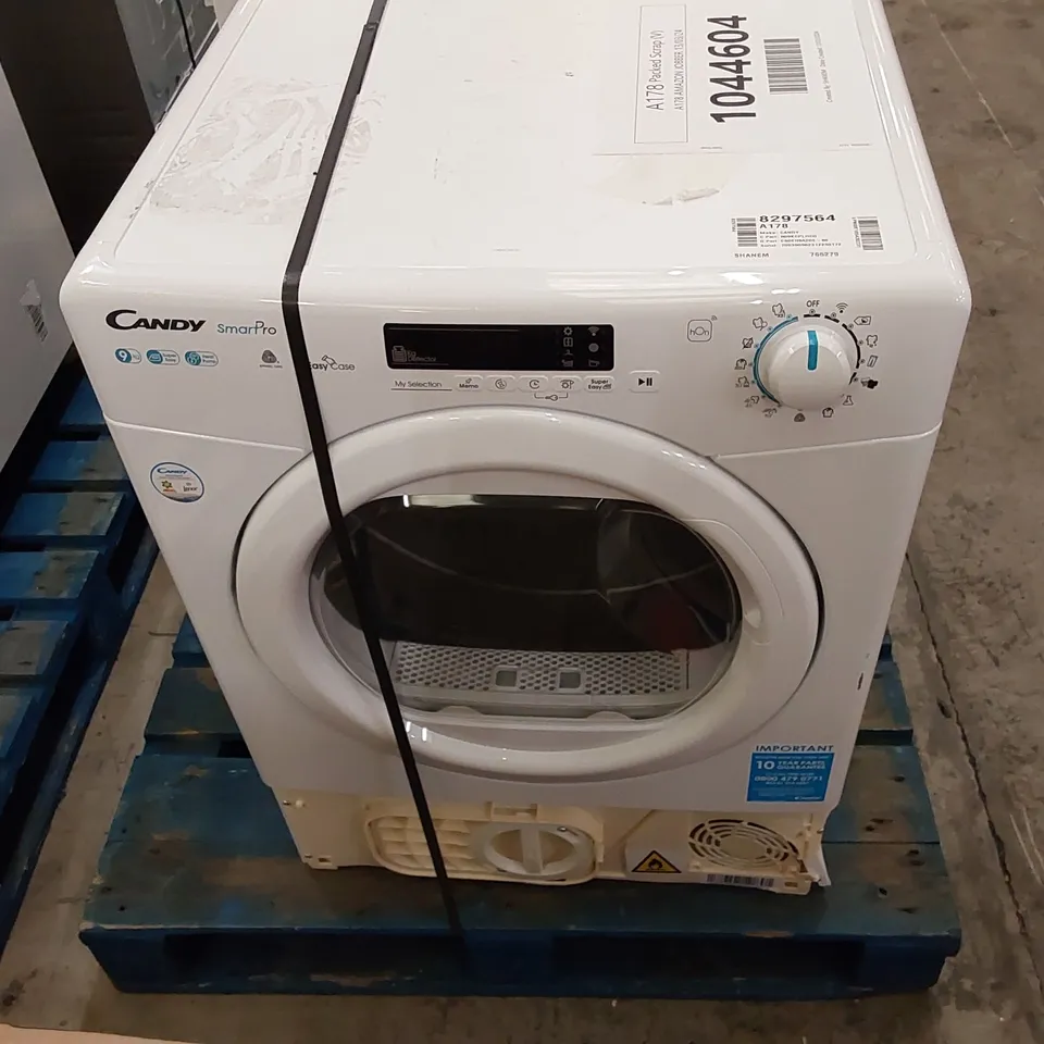 CANDY CSOEH9A2DE WIFI CONNECTED 9KG HEAT PUMP TUMBLE DRYER - WHITE - A++ RATED