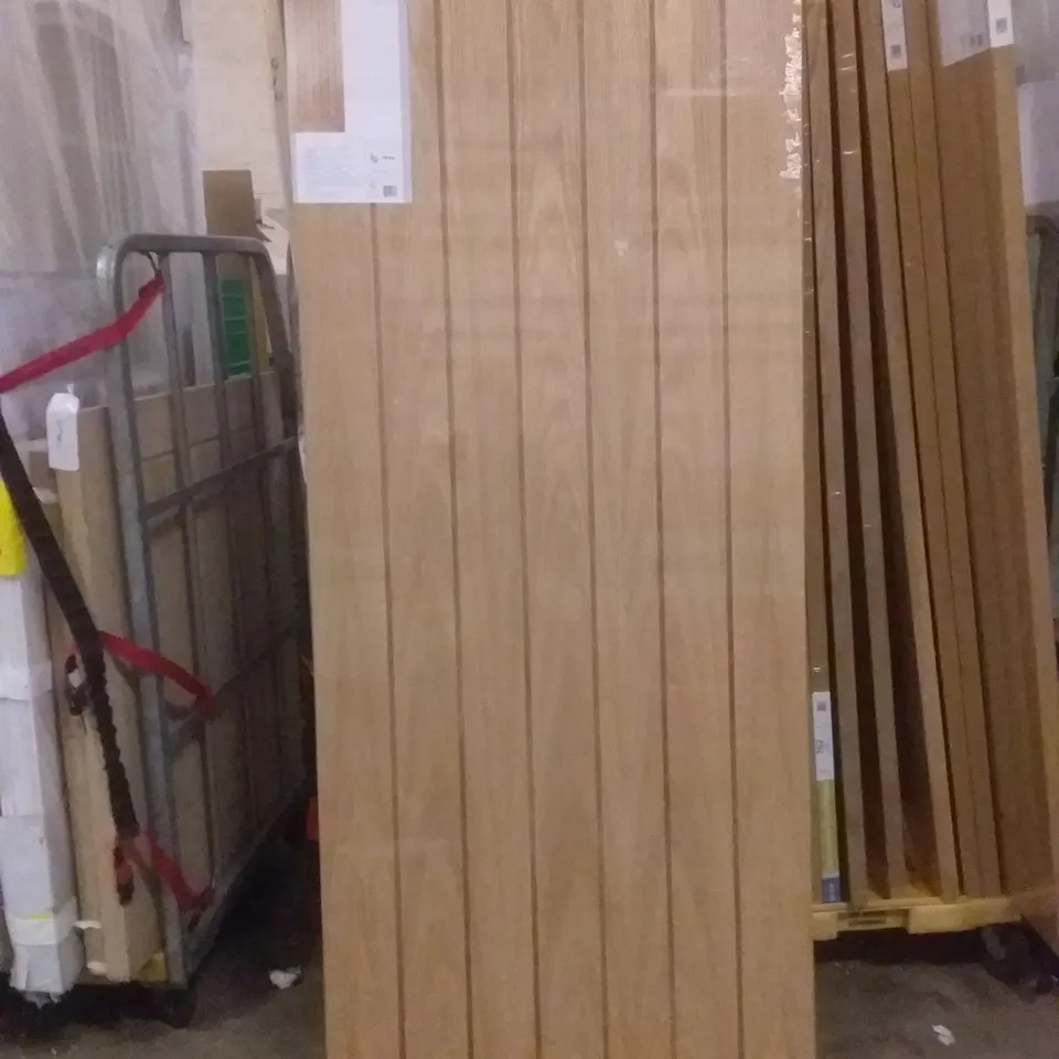 1981MM X 762MM COTTAGE PRE FINISHED OAK VENEER INTERNAL DOOR