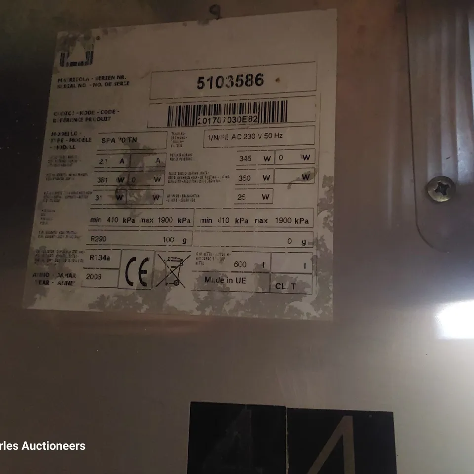 TALL COMMERCIAL FRIDGE 