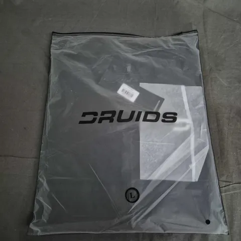 BAGGED DRUIDS WIND LITE JACKET - BLACK, SIZE L