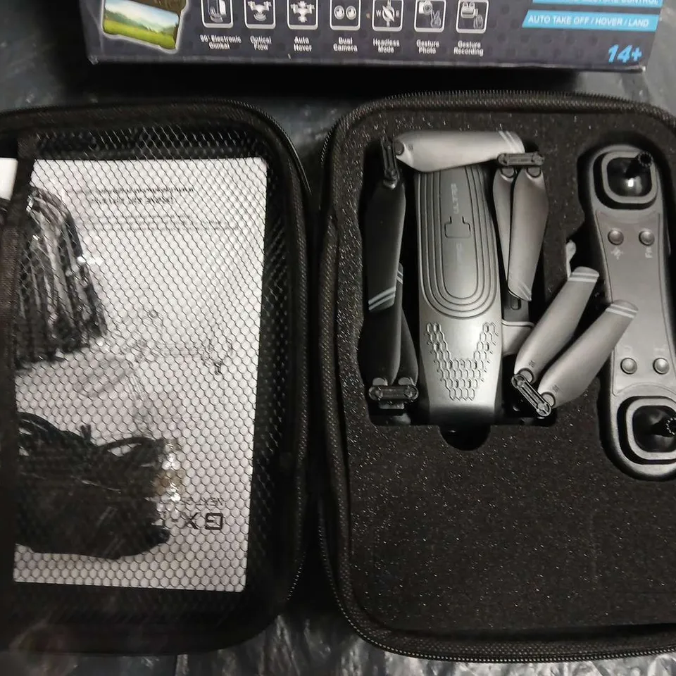 GX-PRO ULTRA FOLDING DRONE WITH REMOTE CONTROLLER - DUAL CAMERA EDITION