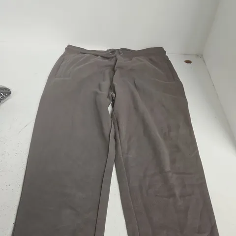THREADBARE REGULAR FIT GREY JOGGING BOTTOMS – UK XL