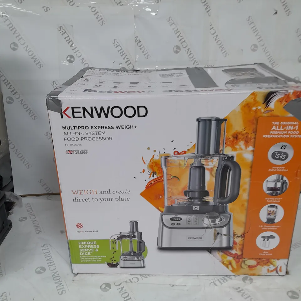 KENWOOD FOOD PROCESSOR FDM71.960SS - SILVER