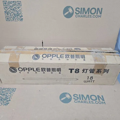 BOXED SET OF 25 OPPLE T8 18 WATT YZ18RR26 BULBS