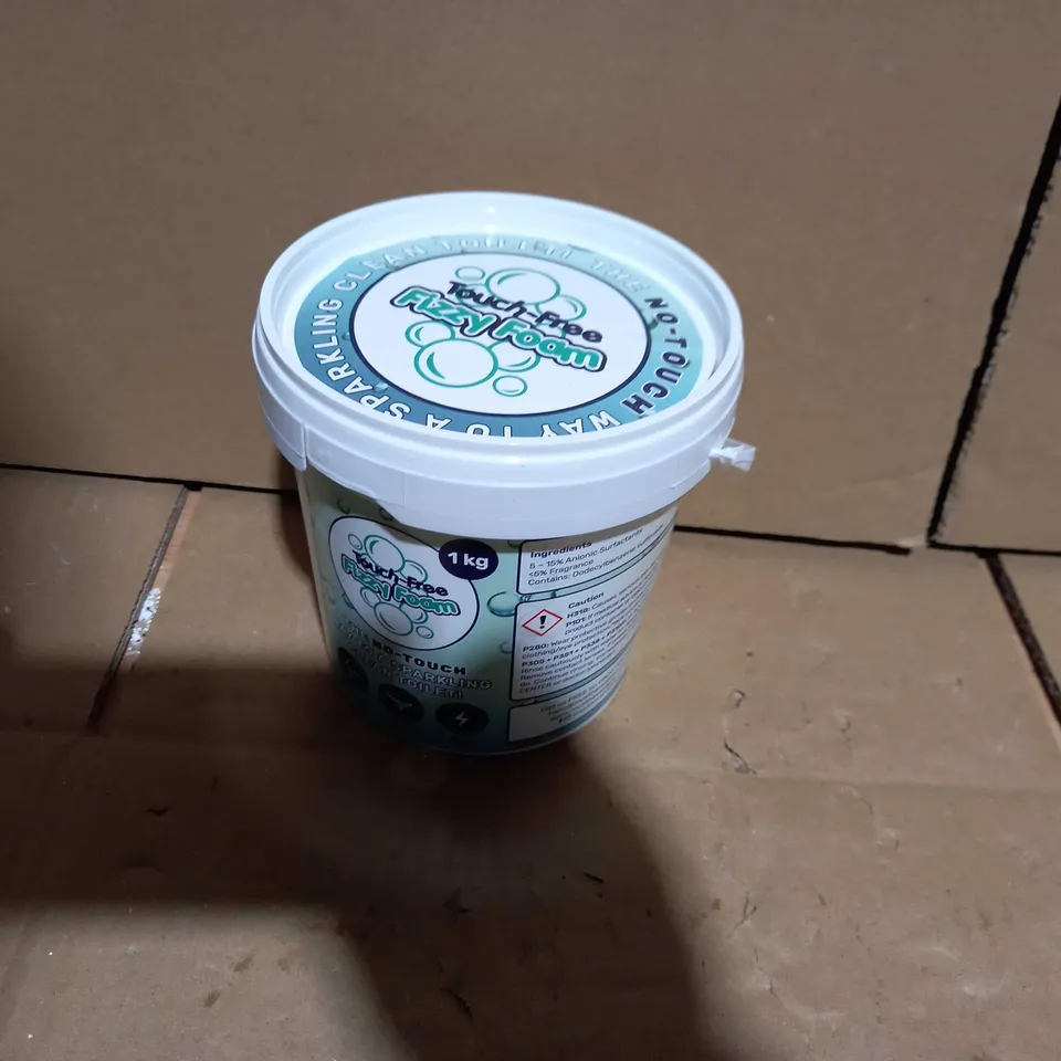 TOUCH-FREE FIZZY FOAM TOILET CLEANER 
