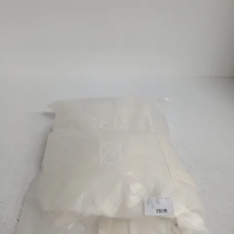 REASN CREME REVERSIBLE STRIPE OVERSIZED HOODIE - SIZE UK 12 