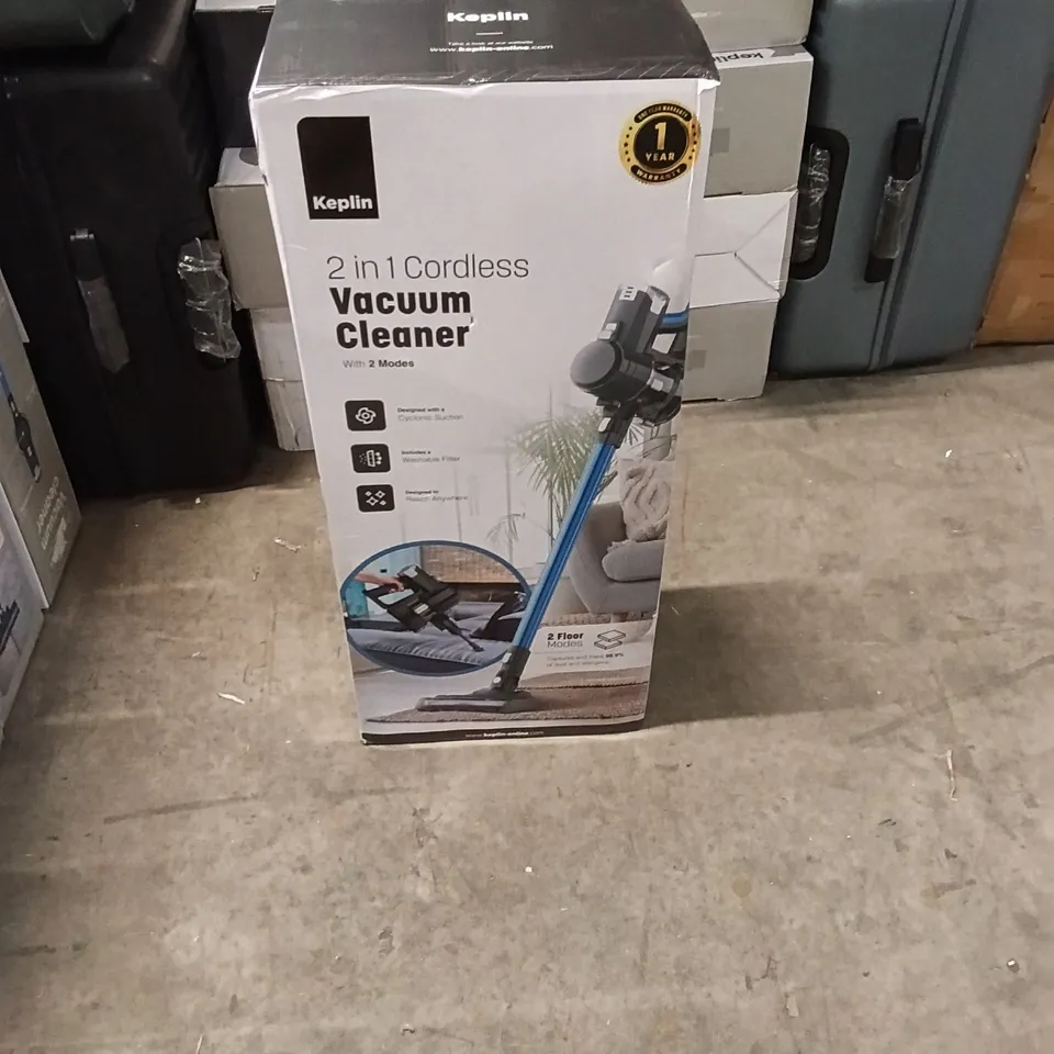 BOXED KEPLIN 2IN1 CORDLESS VACUUM CLEANER 