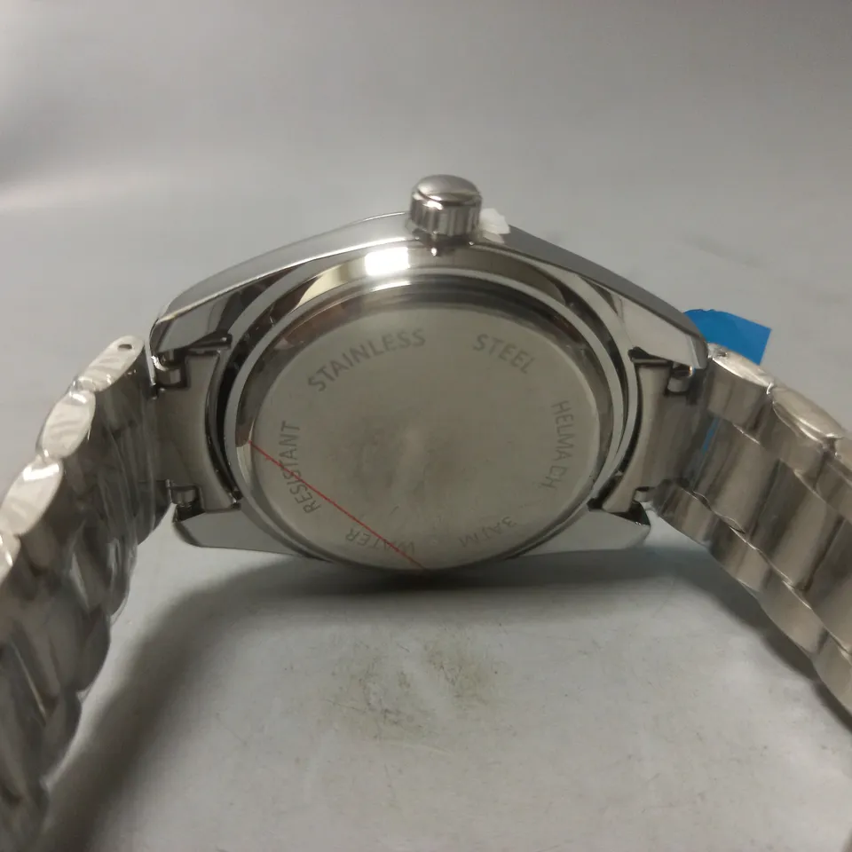 MENS HELMHA DH WATCH – STAINLESS STEEL STRAP – 3ATM WATER RESISTANT