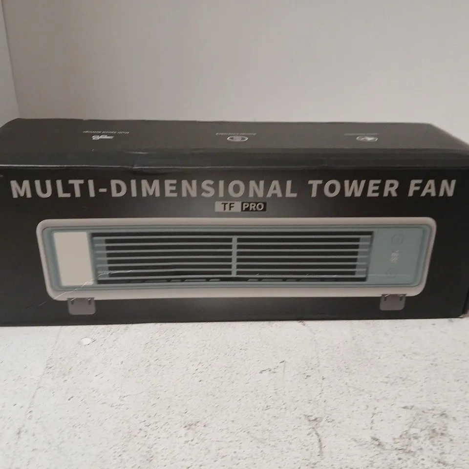 TF PRO MULTI-DIMENSIONAL TOWER FAN – BOXED